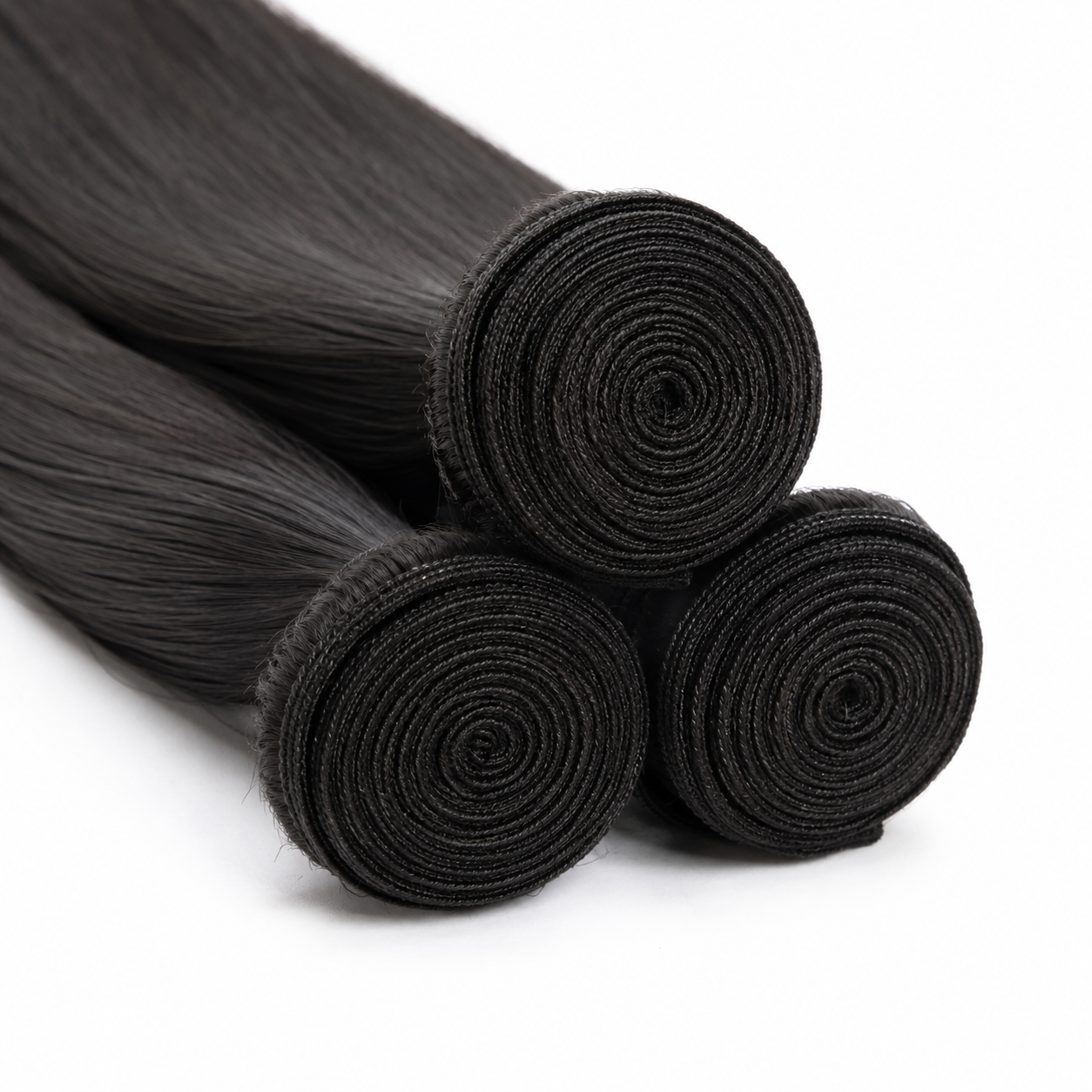 BUNDLES STRAIGHT VIRGIN HAIR PREMIUM —  100% HUMAIN