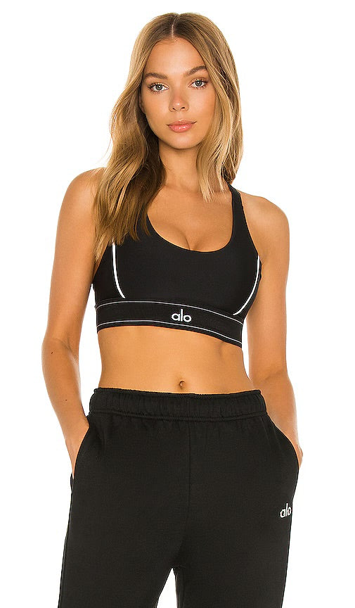 #2 Ensemble Alo Airlift “Suit Up” – Brassière & Legging Contour Graphique