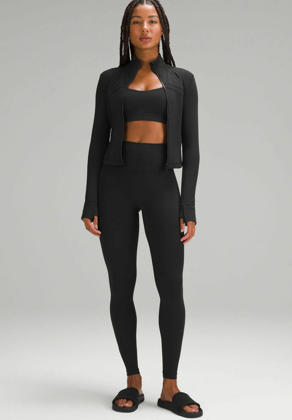 #5 Ensemble Lululemon Define Cropped *Nulu – Veste + Bas coordonné | Style ajusté & ultra-confort