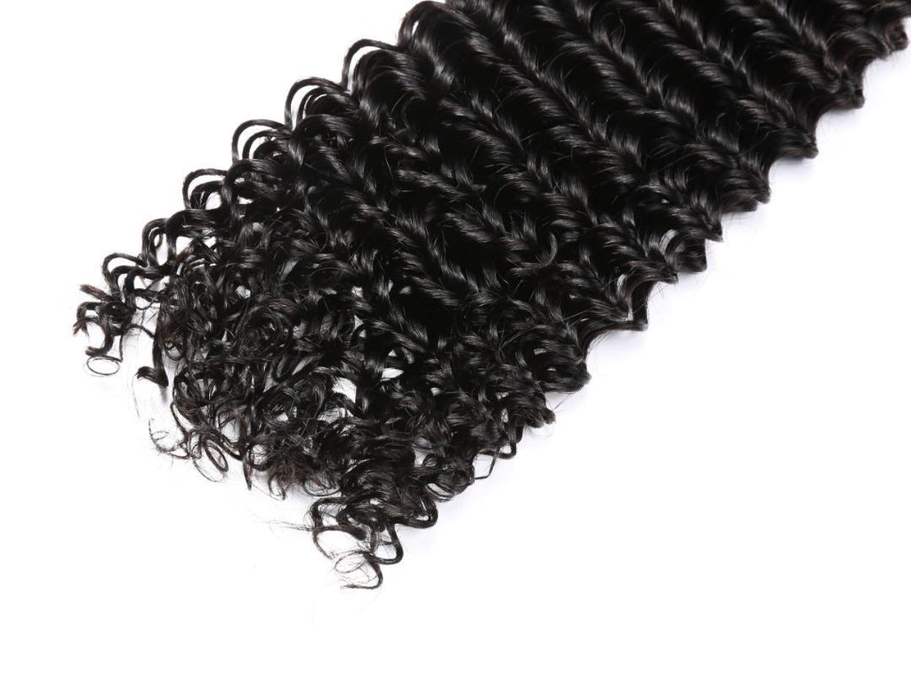 BUNDLES DEEP WAVES VIRGIN HAIR PREMIUM —  100% HUMAIN