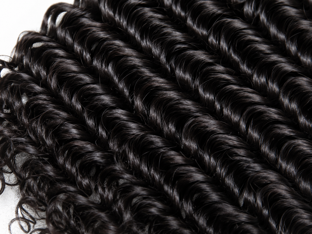 BUNDLES DEEP WAVES VIRGIN HAIR PREMIUM —  100% HUMAIN