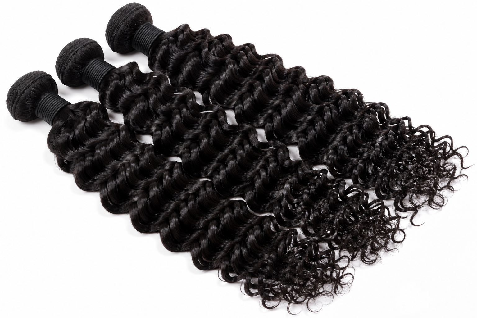 LOTS 3/4 BUNDLES - 100 % VIRGIN HAIR PREMIUM