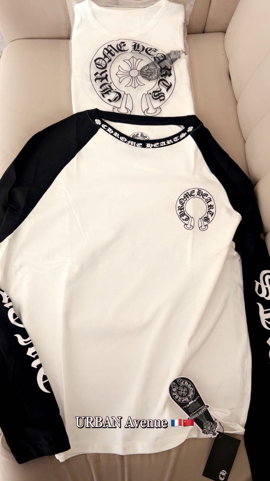Haut Chrome Hearts Manches Longues