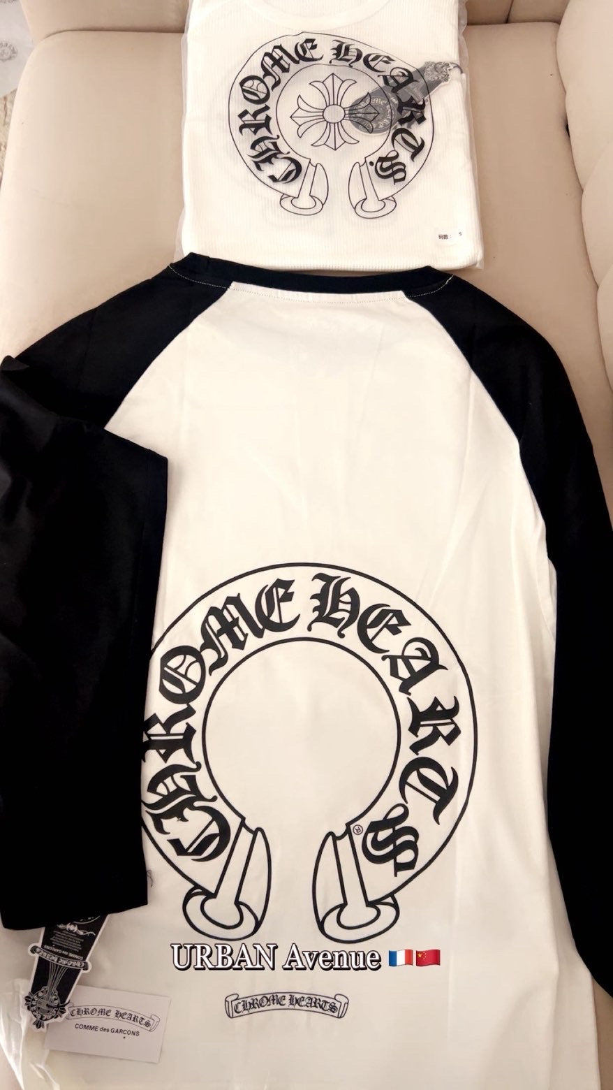 Haut Chrome Hearts Manches Longues